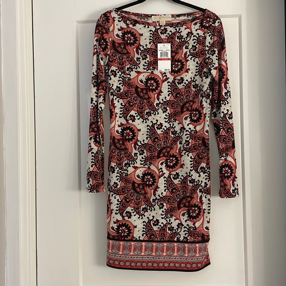 Michael Kors Paisley Printed Dress